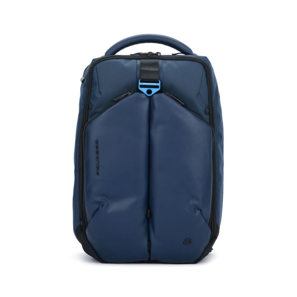 Piquadro Unisex Zaino Porta Pc 15,6''  2 Comparti In Tessuto E Mat